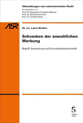 Schranken der anwaltlichen Werbung