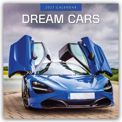 Dream Cars – Traumautos 2027 – 16-Monatskalender