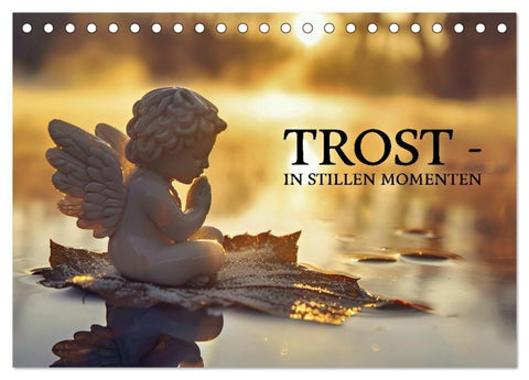 Trost - in stillen Momenten (Tischkalender 2027 DIN A5 quer), CALVENDO Monatskalender
