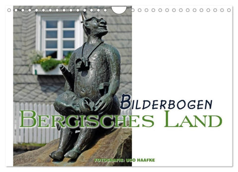 Bilderbogen Bergisches Land (Wandkalender 2027 DIN A4 quer), CALVENDO Monatskalender