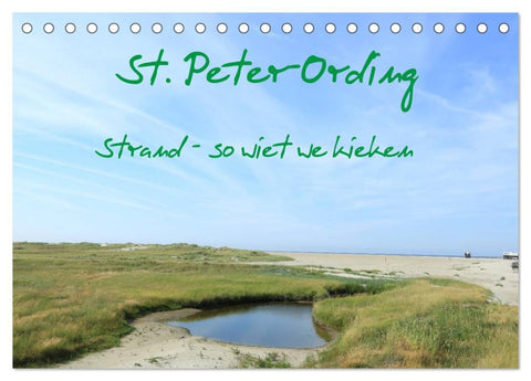St. Peter-Ording (Tischkalender 2026 DIN A5 quer), CALVENDO Monatskalender