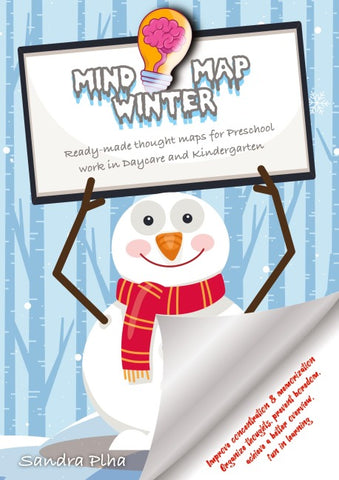 KitaFix-Mindmap Winter (Ready-made thought maps for Preschool work in Daycare and Kindergarten)