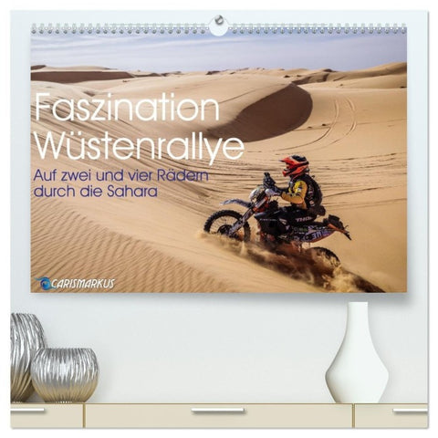 Faszination Wüstenrallye (hochwertiger Premium Wandkalender 2027 DIN A2 quer), Kunstdruck in Hochglanz