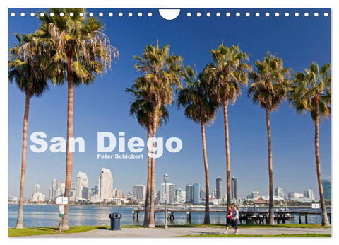 San Diego (Wandkalender 2026 DIN A4 quer), CALVENDO Monatskalender