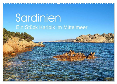 Sardinien - Ein Stück Karibik im Mittelmeer (Wandkalender 2027 DIN A2 quer), CALVENDO Monatskalender