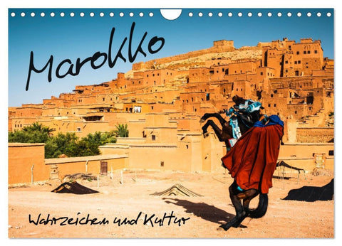 Marokko - Wahrzeichen und Kultur (Wandkalender 2026 DIN A4 quer), CALVENDO Monatskalender