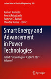 Smart Energy and Advancement in Power Technologies