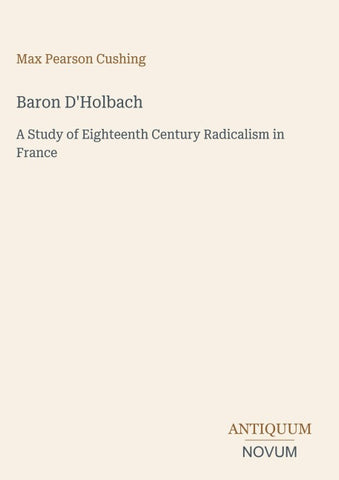 Baron D'Holbach