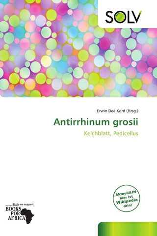 Antirrhinum grosii