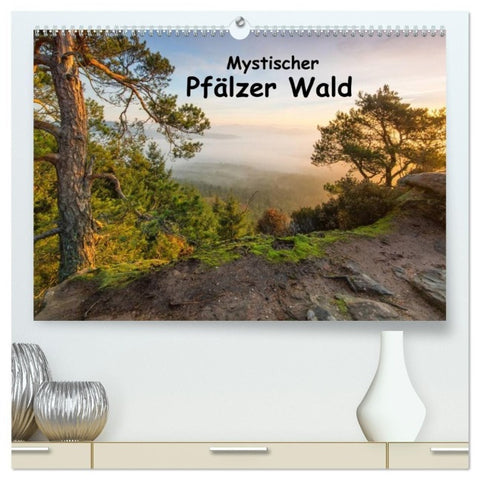 Mystischer Pfälzer Wald (hochwertiger Premium Wandkalender 2027 DIN A2 quer), Kunstdruck in Hochglanz