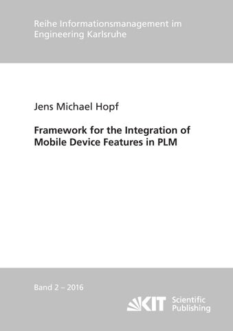 Framework for the Integration of Mobile Device Features in PLM