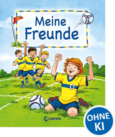Meine Freunde (Motiv Fußball)
