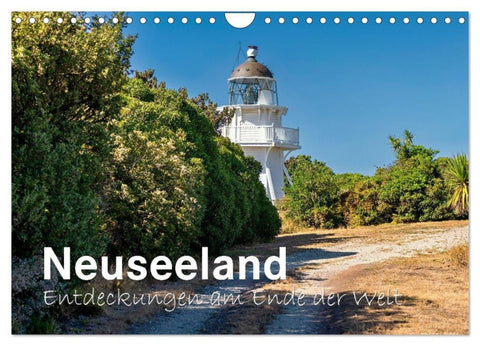 Neuseeland - Entdeckungen am Ende der Welt (Wandkalender 2027 DIN A4 quer), CALVENDO Monatskalender