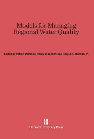 Models for Managing Regional Water Quality