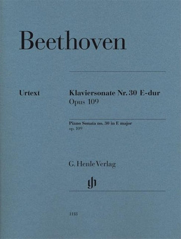 Ludwig van Beethoven - Klaviersonate Nr. 30 E-dur op. 109