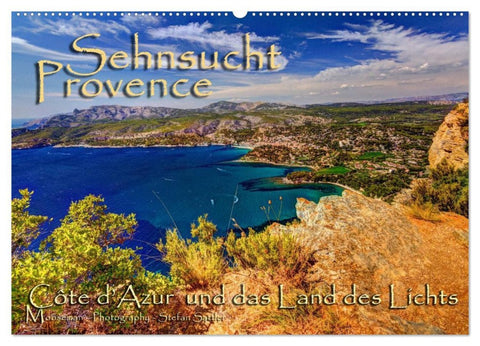 Sehnsucht Provence - Land des Lichts (Wandkalender 2026 DIN A2 quer), CALVENDO Monatskalender