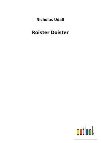 Roister Doister