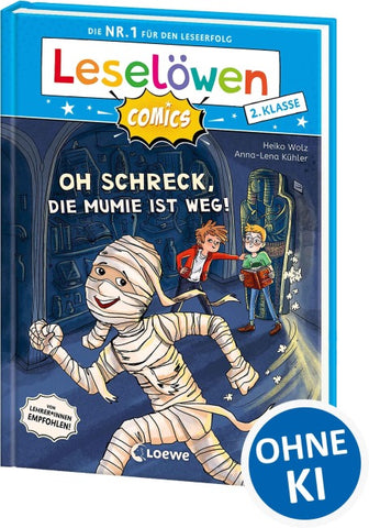 Leselöwen Comics 2. Klasse - Oh Schreck, die Mumie ist weg!