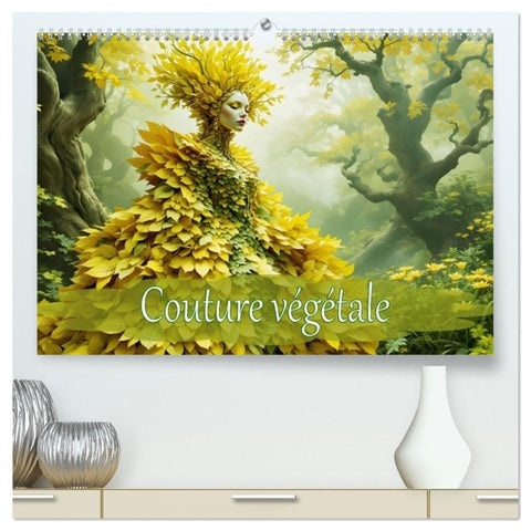 Couture végétale (Calendrier mural haut de gamme 2027 DIN A2 vertical), CALVENDO calendrier mensuel