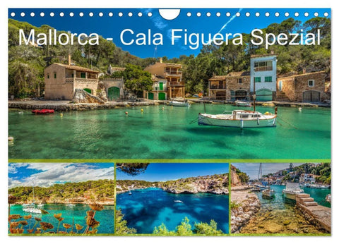 Mallorca - Cala Figuera Spezial (Wandkalender 2026 DIN A4 quer), CALVENDO Monatskalender