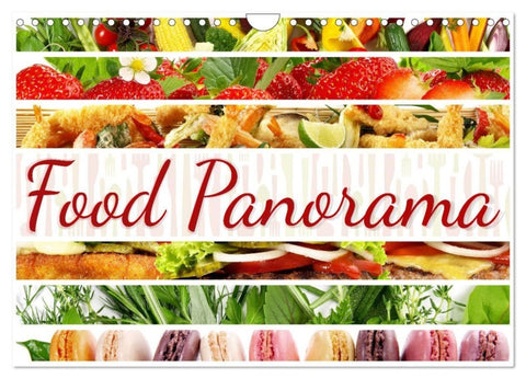 Food Panorama - Küchenkalender 2027 (Wandkalender 2027 DIN A4 quer), CALVENDO Monatskalender