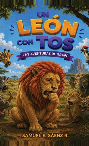 Un León con tos