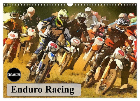 Enduro Racing (Wall Calendar 2027 DIN A3 landscape), CALVENDO 12 Month Wall Calendar