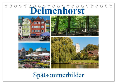 Delmenhorst Spätsommerbilder (Tischkalender 2026 DIN A5 quer), CALVENDO Monatskalender