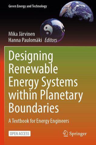Designing Renewable Energy Systems within Planetary Boundaries