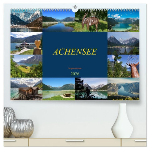 ACHENSEE Impressionen (hochwertiger Premium Wandkalender 2026 DIN A2 quer), Kunstdruck in Hochglanz