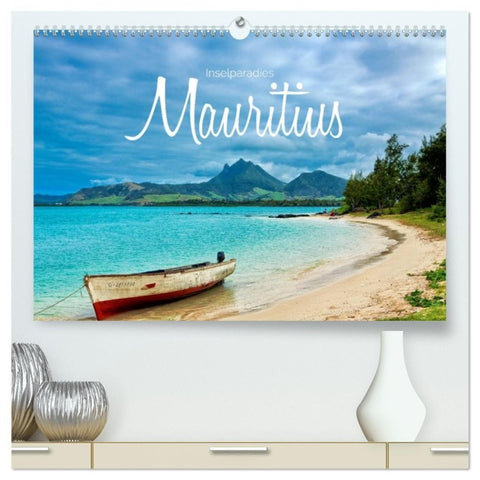 Inselparadies Mauritius (hochwertiger Premium Wandkalender 2027 DIN A2 quer), Kunstdruck in Hochglanz