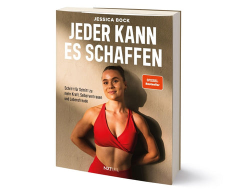 Jeder kann es schaffen – Schritt für Schritt zu mehr Kraft, Selbstvertrauen & Lebensfreude, Spiegelbestseller Fitness Buch mit Trainingsplänen, gesunden Rezepten, Abnehmen, Muskelaufbau, Motivation & Mindset für Frauen & Männer