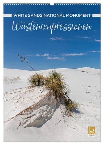 WHITE SANDS NATIONAL MONUMENT Wüstenimpressionen (Wandkalender 2026 DIN A2 hoch), CALVENDO Monatskalender