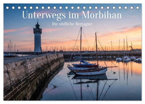 Unterwegs im Morbihan (Tischkalender 2027 DIN A5 quer), CALVENDO Monatskalender