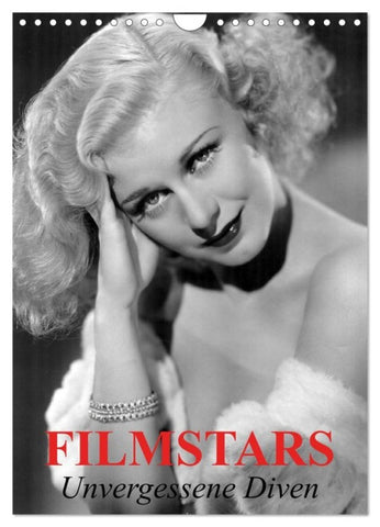 Filmstars - Unvergessene Diven (Wandkalender 2027 DIN A4 hoch), CALVENDO Monatskalender