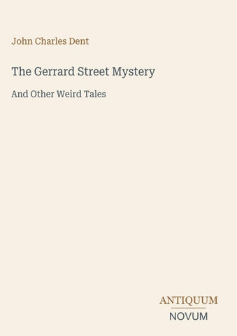 The Gerrard Street Mystery