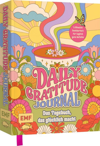 Daily Gratitude Journal – Das farbenfrohe Dankbarkeits-Tagebuch, das einfach glücklich macht