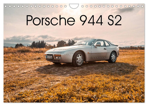 ´89 Porsche 944 S2 (Wandkalender 2026 DIN A4 quer), CALVENDO Monatskalender