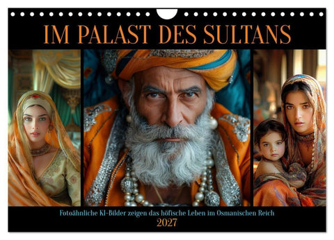 Im Palast des Sultans (Wandkalender 2027 DIN A4 quer), CALVENDO Monatskalender
