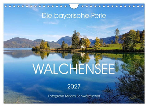 Walchensee (Wandkalender 2027 DIN A4 quer), CALVENDO Monatskalender