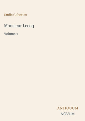 Monsieur Lecoq
