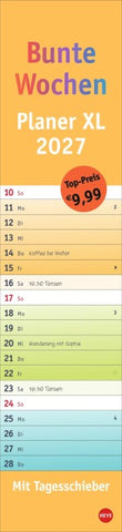 Bunte Wochen Langplaner XL 2027