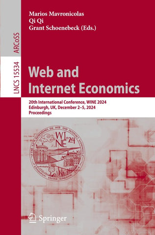 Web and Internet Economics