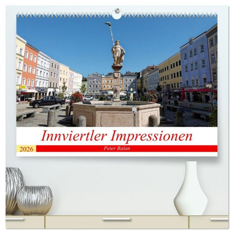 Innviertler Impressionen (hochwertiger Premium Wandkalender 2026 DIN A2 quer), Kunstdruck in Hochglanz