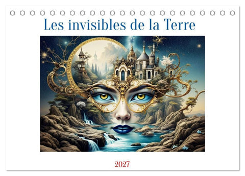 Les invisibles de la Terre (Calendrier de bureau 2027 DIN A5 vertical), CALVENDO calendrier mensuel