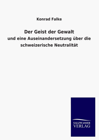 Der Geist der Gewalt