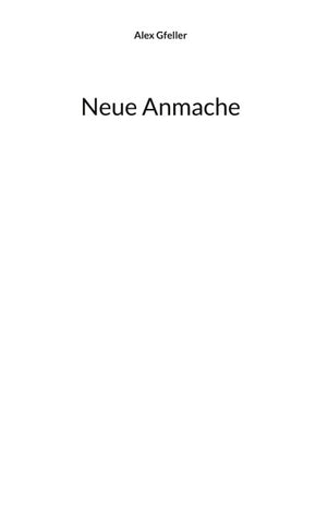Neue Anmache