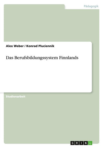 Das Berufsbildungssystem Finnlands