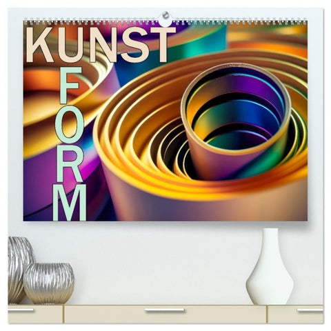 Kunst Form (hochwertiger Premium Wandkalender 2027 DIN A2 quer), Kunstdruck in Hochglanz