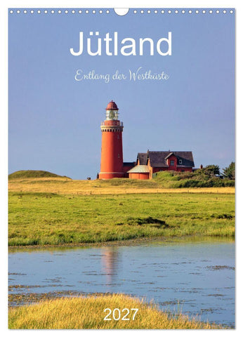 Jütland. Entlang der Westküste (Wandkalender 2027 DIN A3 hoch), CALVENDO Monatskalender